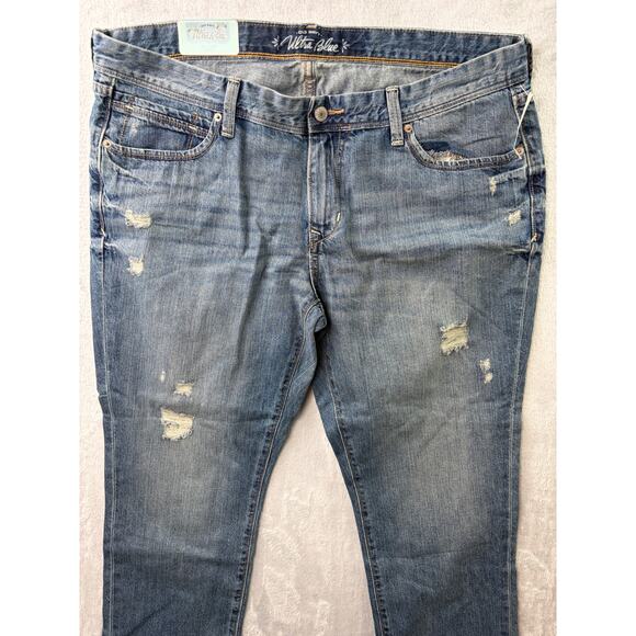 Old Navy Ultra Blue “The Diva” Relaxed Skinny Jeans – NWT – Size 16 Regular - Picture 4 of 7